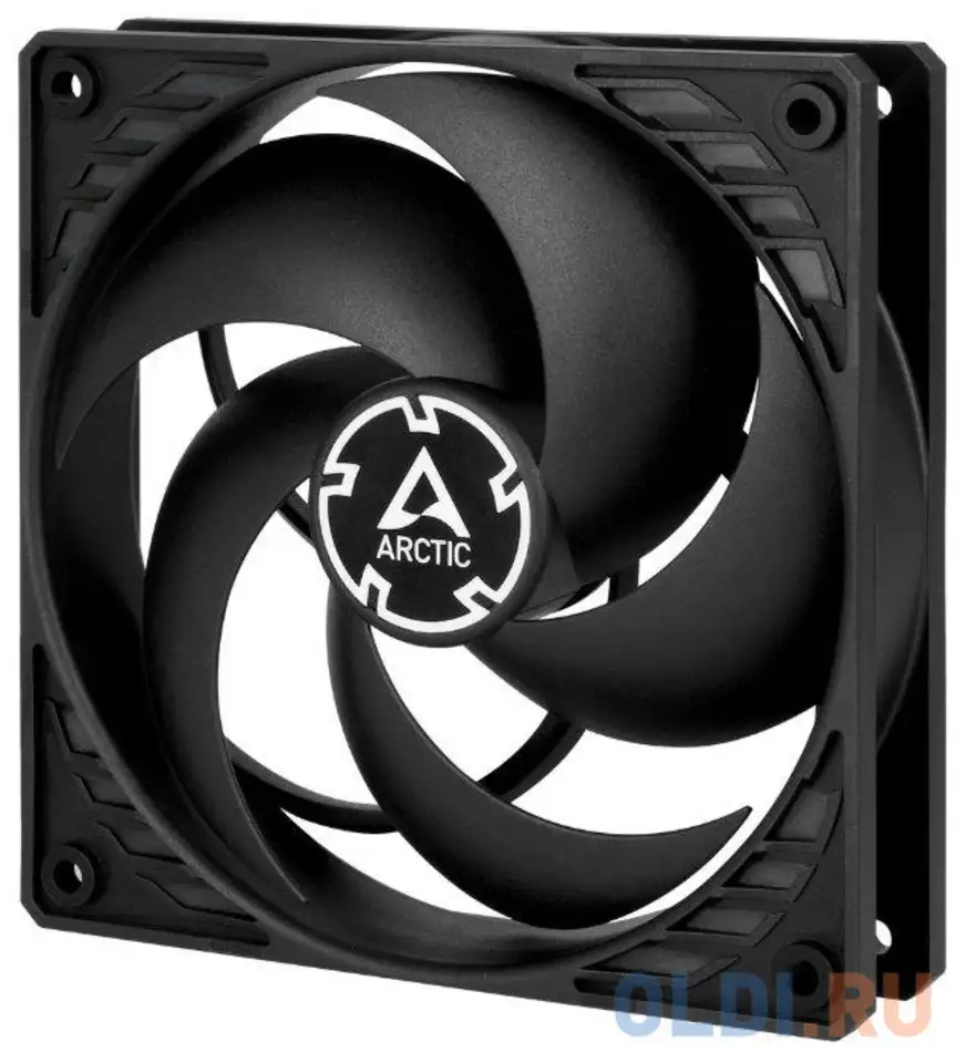 Case fan arctic p12 pwm pst (black/black)  (acfan00120a), фотография 1