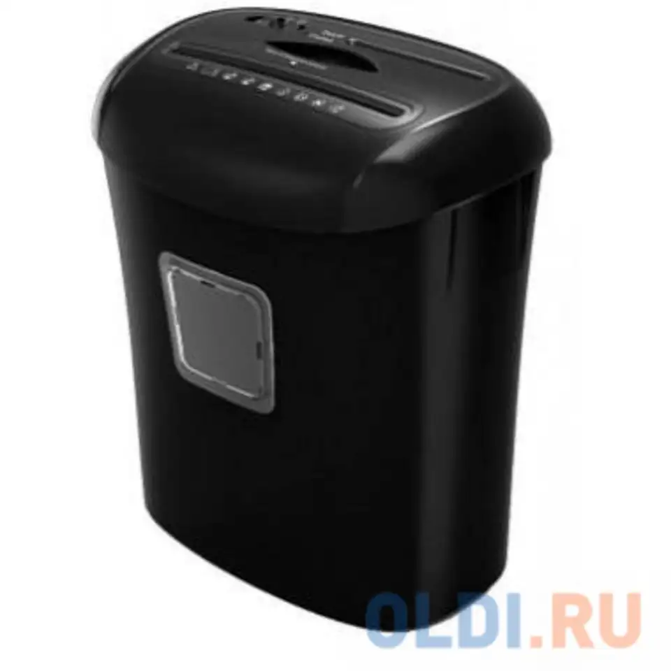 Шредер gladwork ishred 14hcd effect черный (секр.p-4) перекрестный 14лист. 26лтр. скрепки, фотография 1