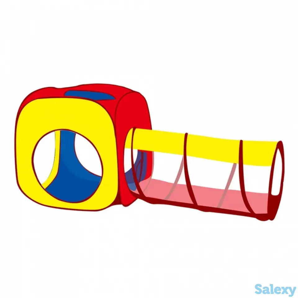 Pituso: Дом + 100 шаров Квадрат+туннель,180*70*70 см, фотография 2