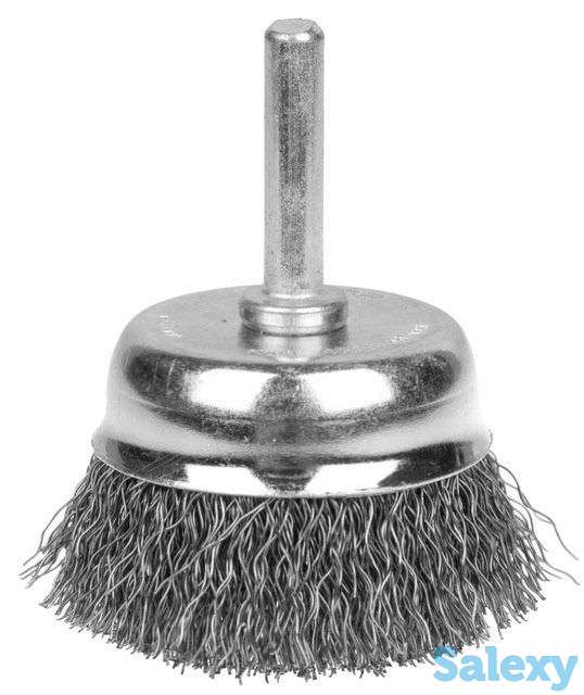 Щетка чашечная для дрели 0,3мм 63мм Зубр, фотография 1
