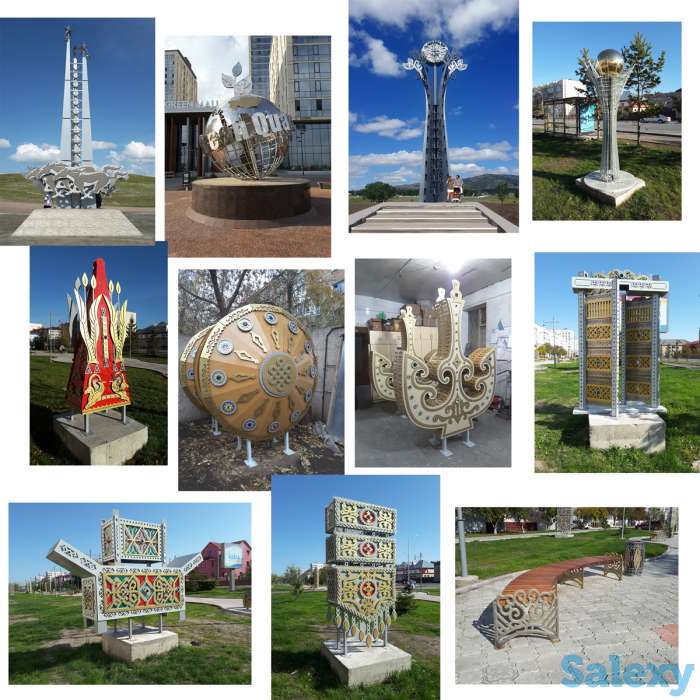 Скульптуры стелы малые архитектурные формы, фотография 1