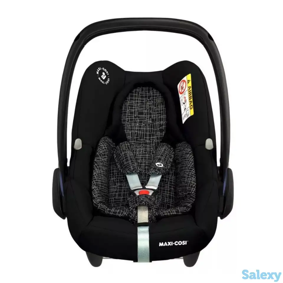 Maxi-Cosi Удерживающее устройство для детей 0-13 кг Rock Black Grid черная сетка 2шт/кор, фотография 3