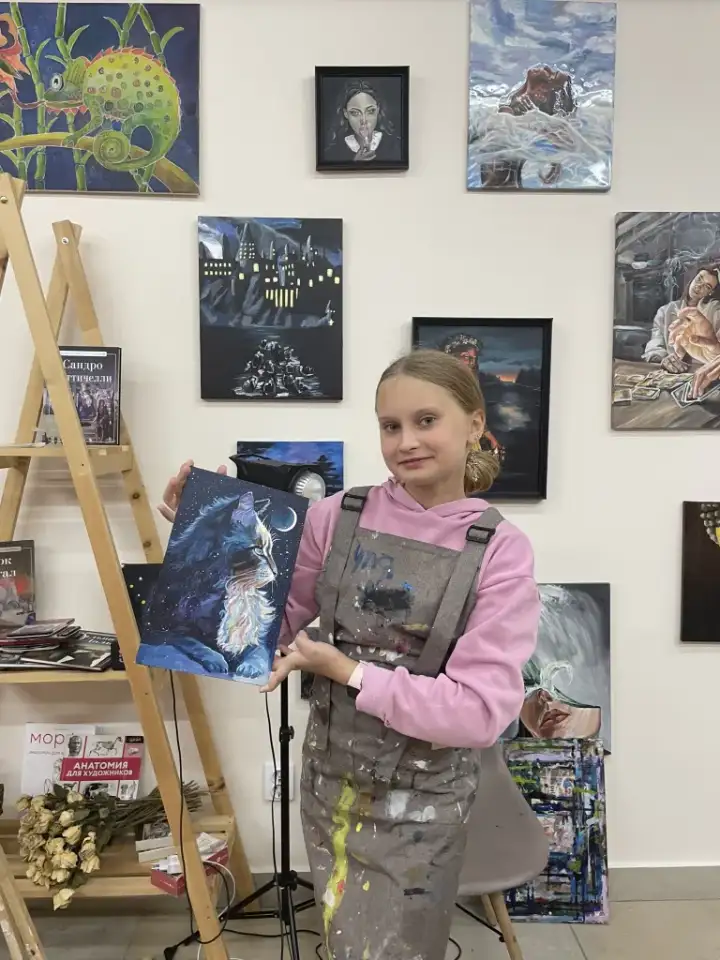 Детские курсы по рисованию, фотография 3