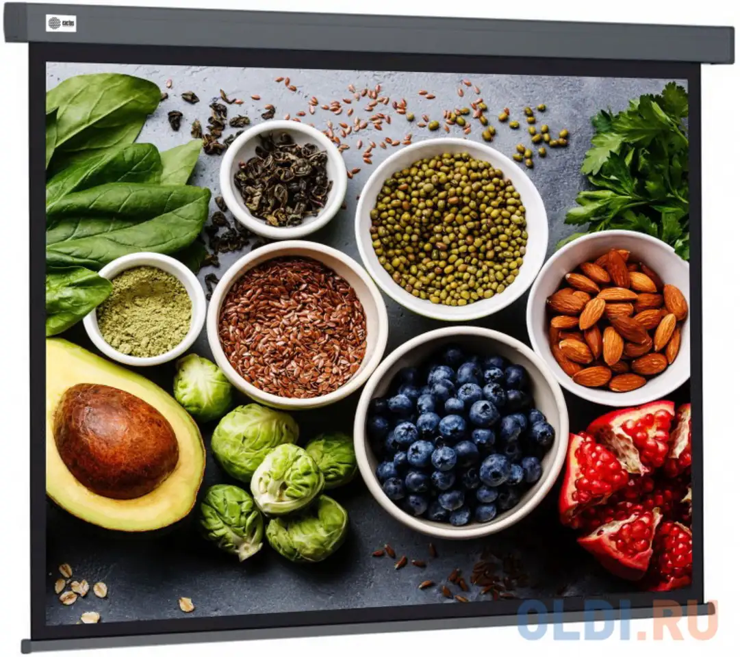 Экран настенный cactus wallscreen cs-psw-152x203-sg 203 x 152 см, фотография 1