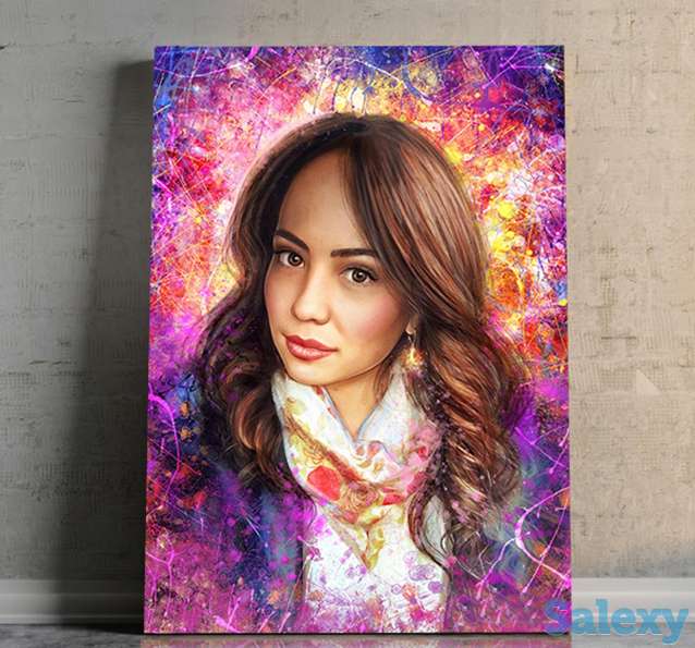 Подарок в Астане. Картинки в стиле Арт., фотография 1