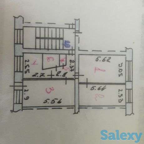 Продам 3х комнатную квартиру, 14 мик.  20дом, фотография 6