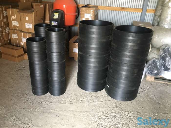 Полиэтиленовые втулки под фланец, ПЭ отводы, ПЭ тройники, ПЭ переходы, фотография 7