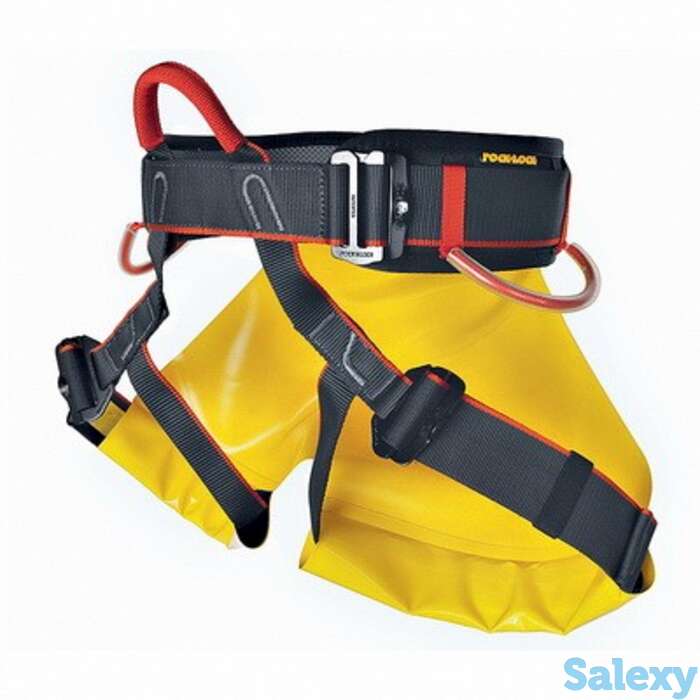 Беседка поясная singing rock canyon xp black/yellow, фотография 1