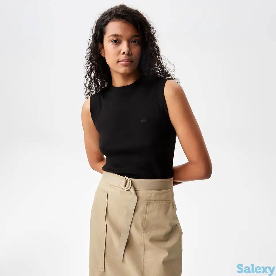 Футболка lacoste slim fit, фотография 1