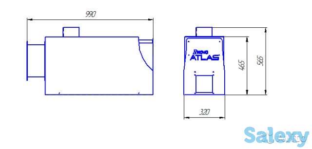 Калорифер на отработанном масле 20 кВт и более, фотография 5