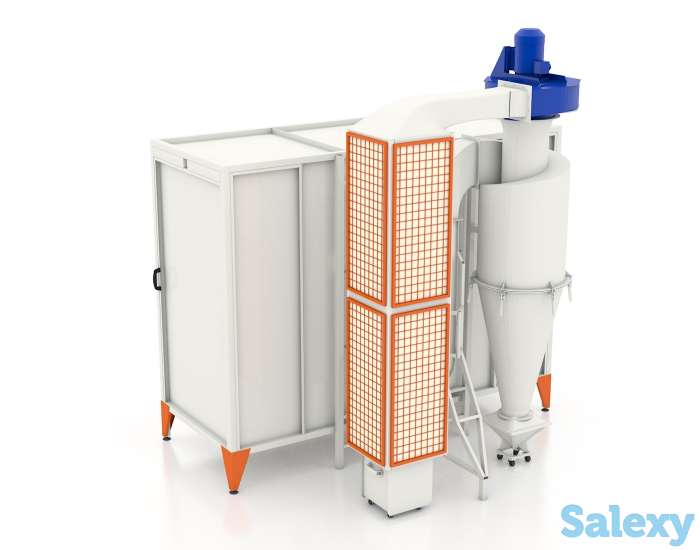 Камера напыления проходная 2-х метровая циклон, фотография 3