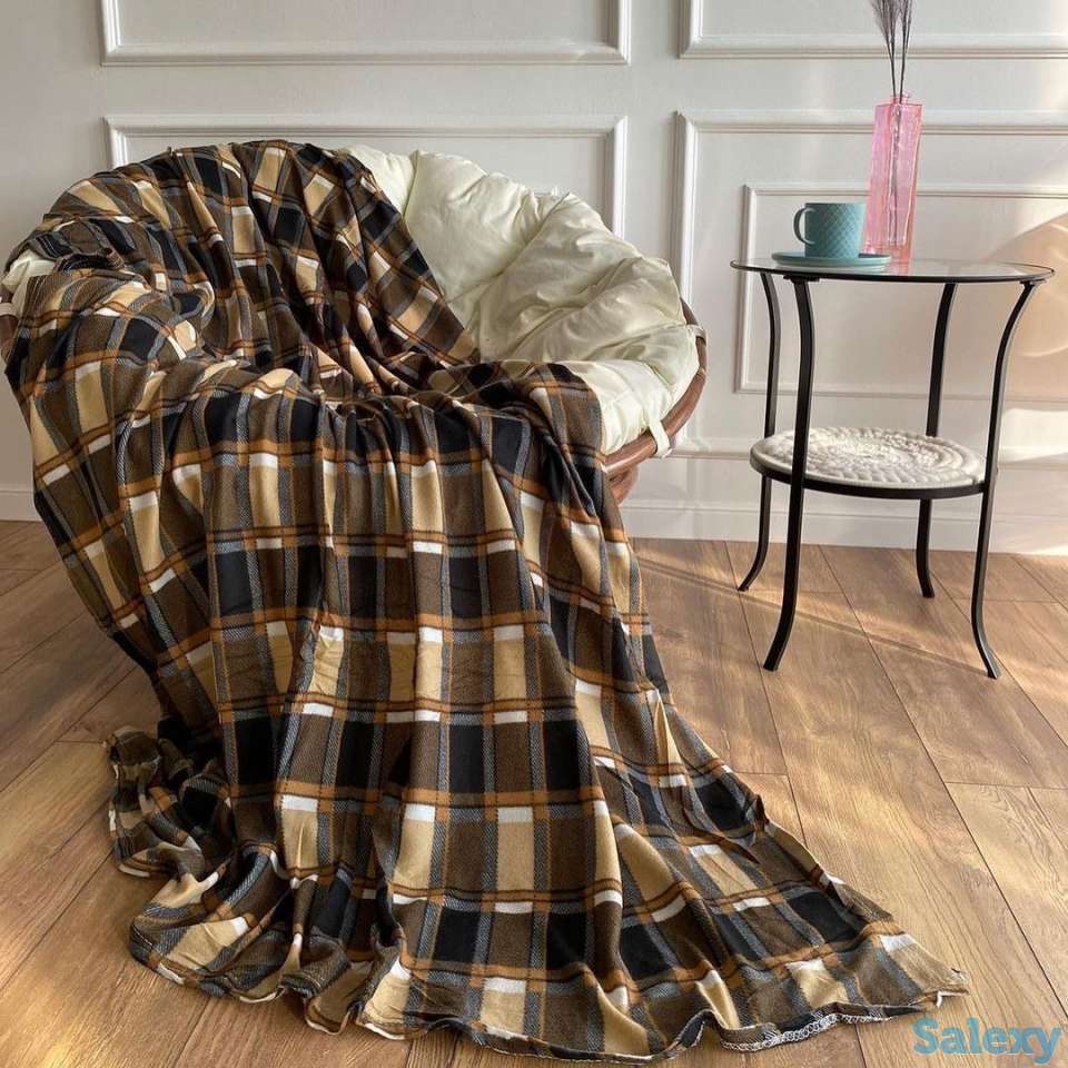 Пледы покрывало флиссовый, фотография 1