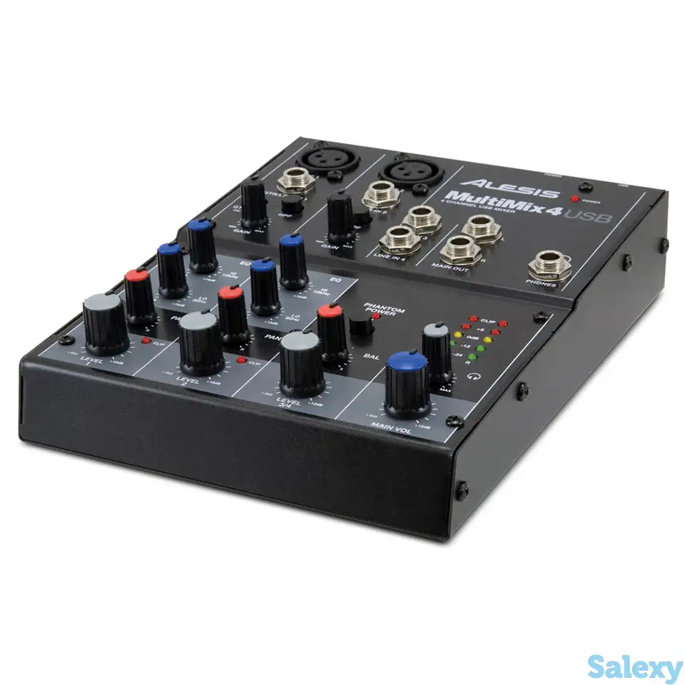 Микшерный пульт alesis multimix 4 usb, фотография 1