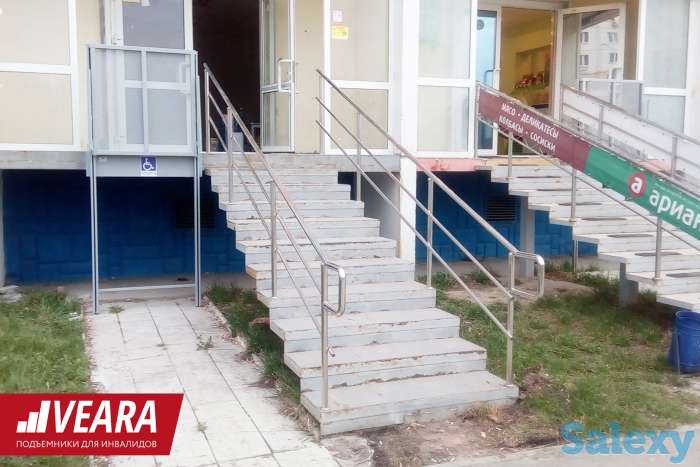 Подъемник для инвалидов Вертикальная подъемная платформа подъем до 2-х метров. ПТУ-001 , предназначенный для обеспечения, фотография 4