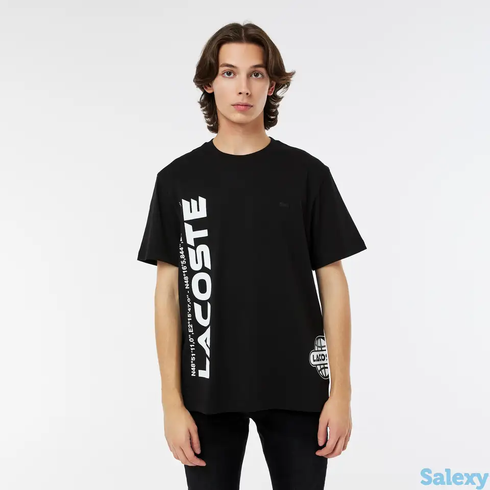 Мужская футболка lacoste relax fit fit, фотография 1