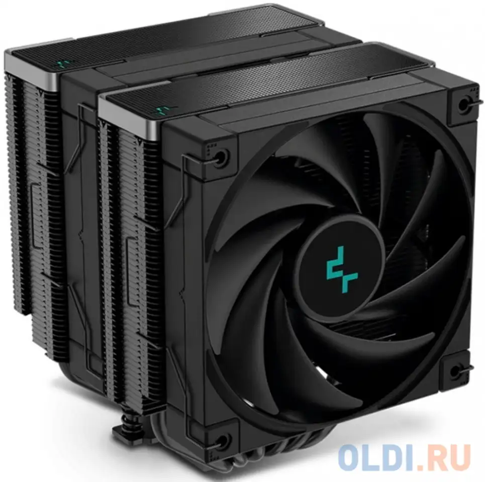 Система охлаждения для процессора deepcool ak620 zero dark, фотография 1