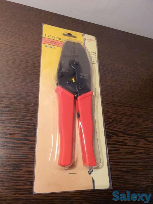 Обжимной инструмент обжиматель кримпер обжимник для клемм, фотография 4