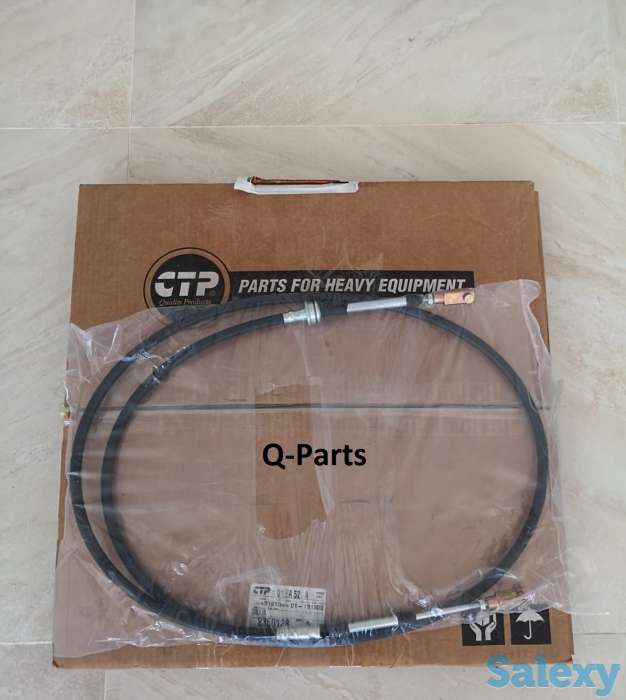 Трос газа (ручной, ножной) на экскаватор-погрузчик Caterpillar 428 (C, D, E, F), 432 (C, D, E, F) Кат, Cat, фотография 1