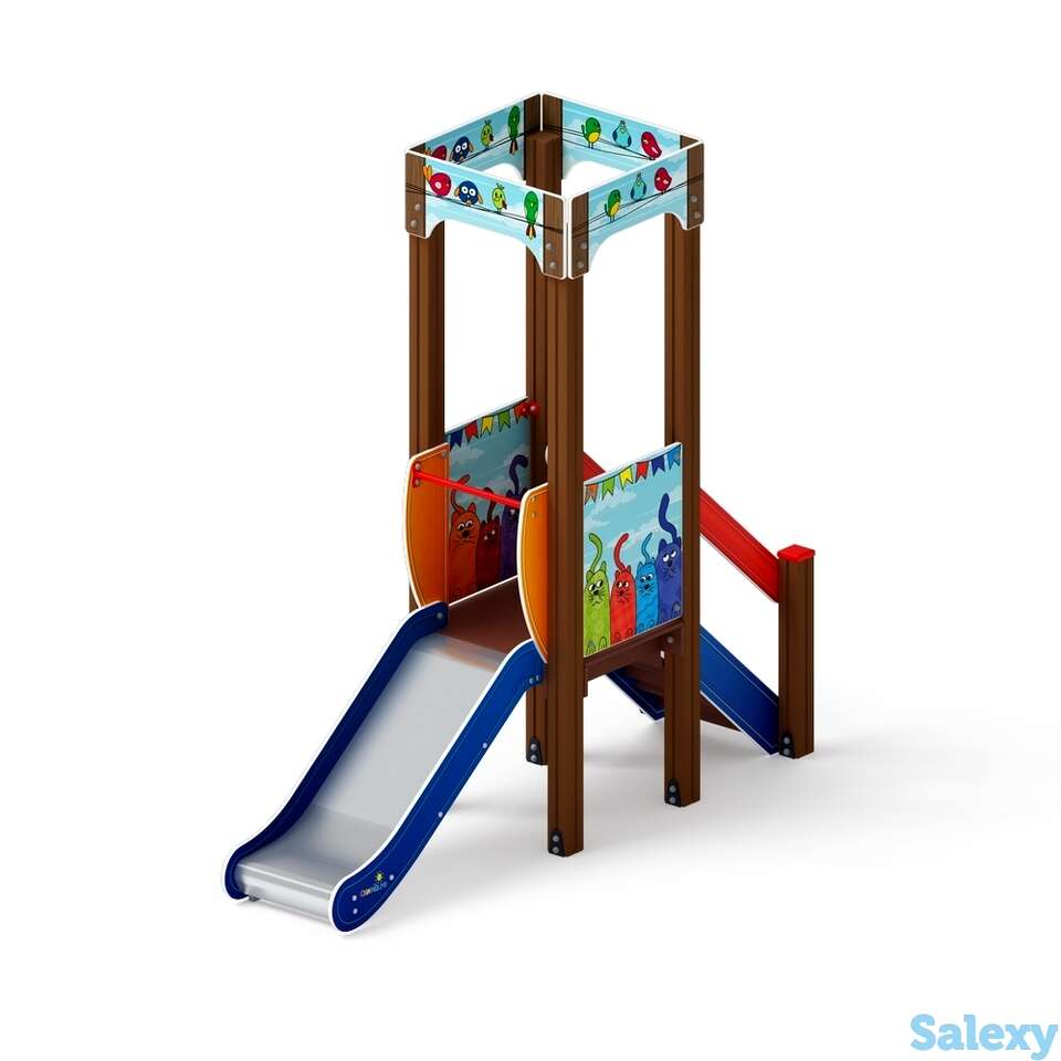 Горка королевство (коты) н-750 ио 41.15.01-01, фотография 1