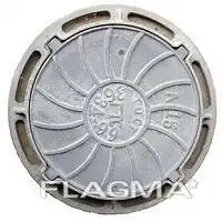 Люк чугунный канализационный тип С 12.5т, фотография 1