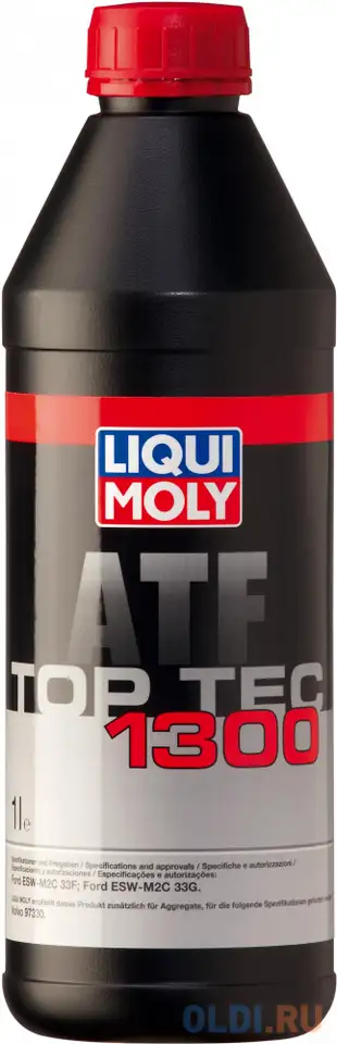 Минеральное трансмиссионное масло liquimoly top tec atf 1300 1 л 3691, фотография 1