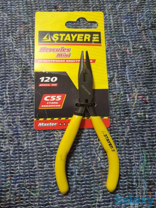 Тонкогубцы stayer master mini, 120 мм, фотография 1