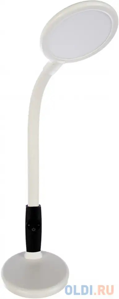 Светильник lucia loran (l523) настольный на подставке белый 10вт, фотография 1