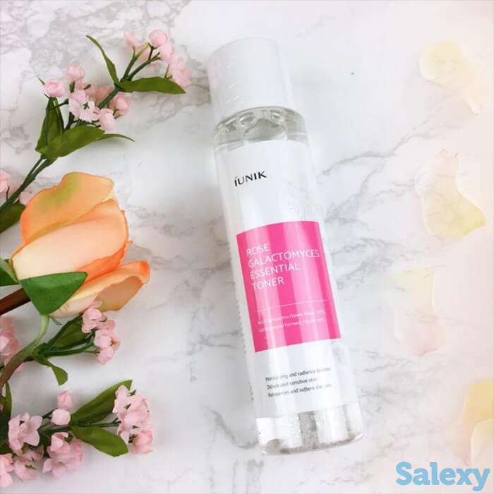 Тонер для лица iunik rose galactomyces essential toner, фотография 3