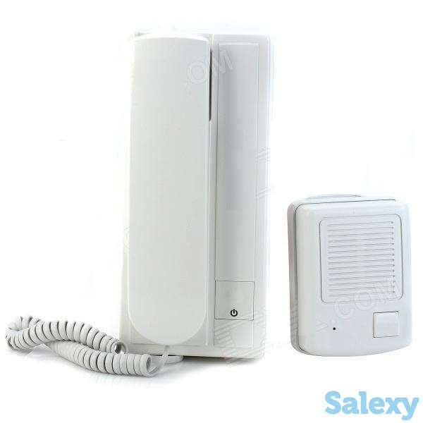 Продам Аудиодомофон с трубкой и вызывной панелью, Модель HX-3208, фотография 1