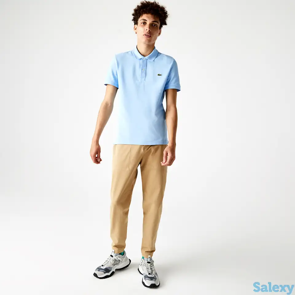 Мужское  поло lacoste l.12.12 slim fit, фотография 1