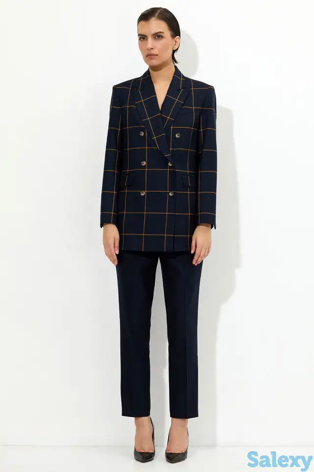 Брюки в синем цвете vassa&co, фотография 1