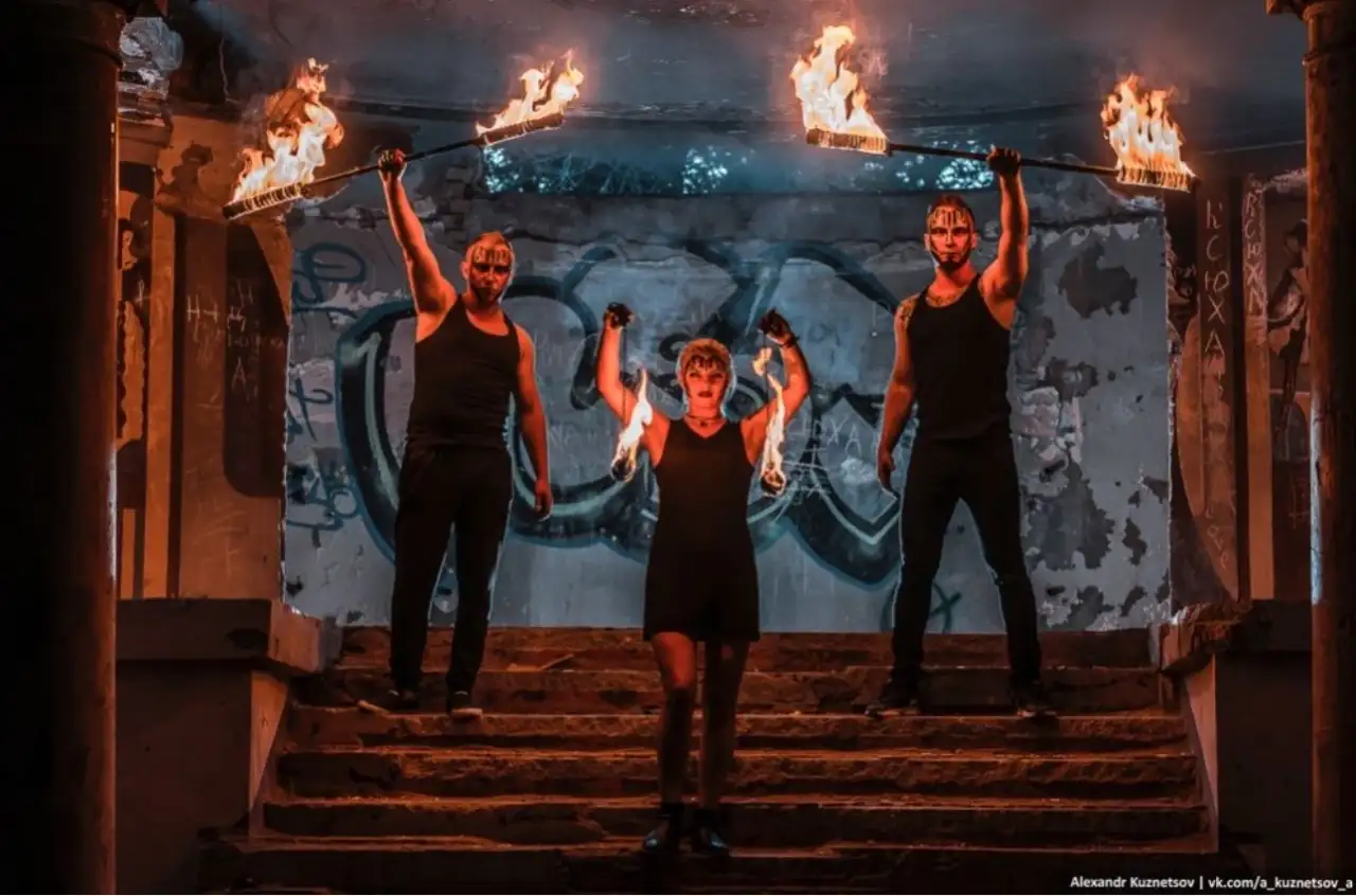 Огненное шоу ATON. FIRE SHOW, фотография 2