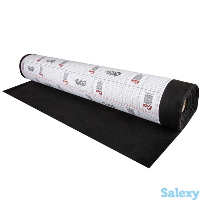 Карпет на клею черный 1м x 1,5м, фотография 1