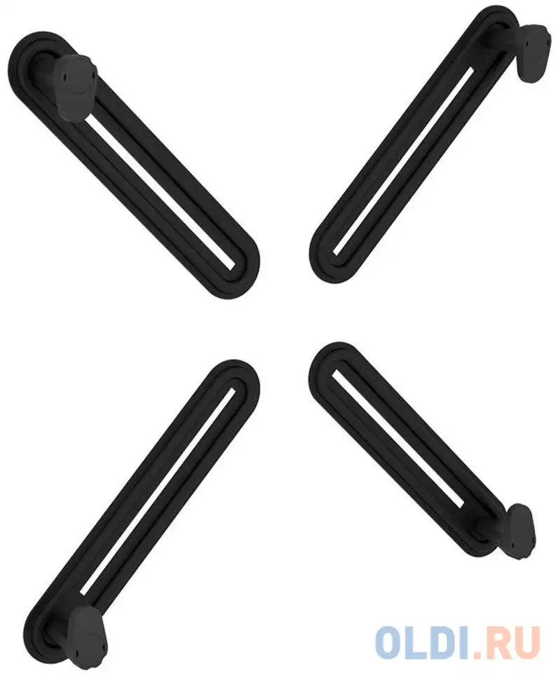 Кронштейн-адаптер для мониторов arm media lcd-m2 черный макс.7кг настольный поворот и, фотография 1