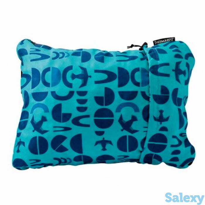 Подушка therm-a-rest compressible pillow x-large bluebird, фотография 1
