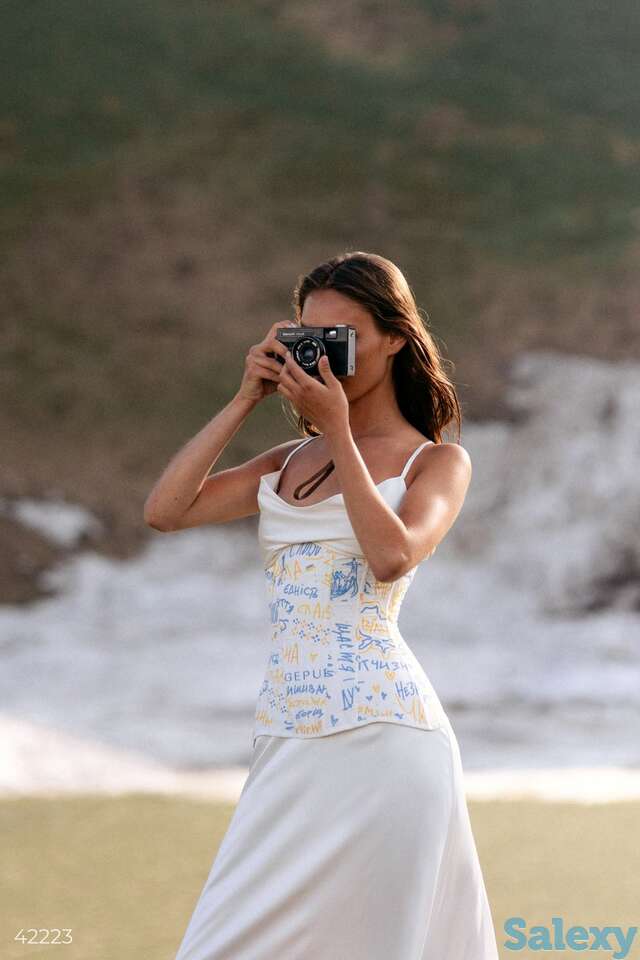 Авторский корсет с принтом, фотография 1