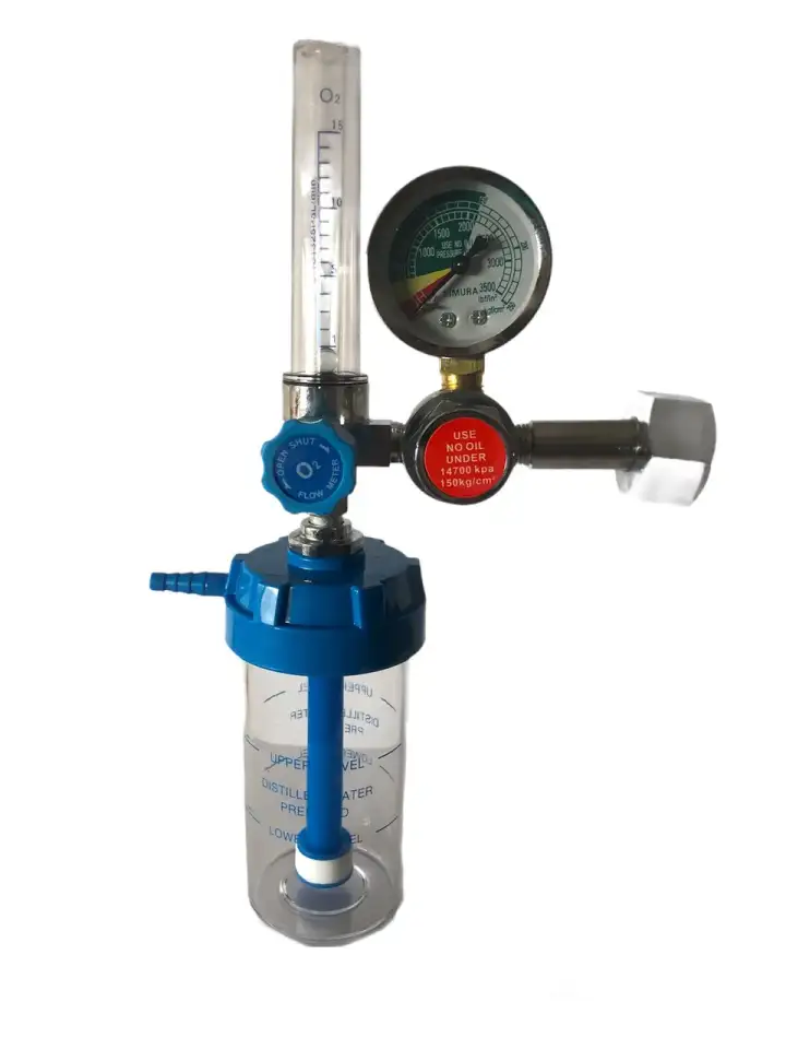 Медицинский кислородный регулятор редуктор Аппарат Боброва, фотография 1