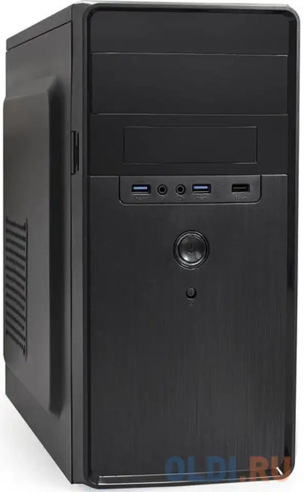 Корпус microatx exegate ba-309u2 450 вт чёрный, фотография 1