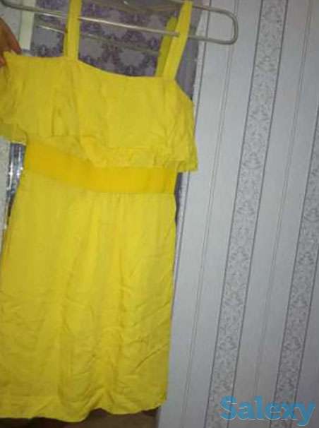 Платье пляжной жёлтый, фотография 1