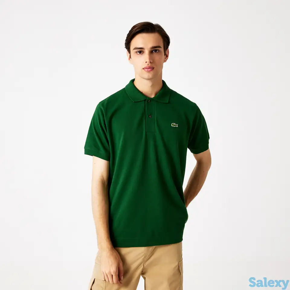 Мужское поло lacoste classic fit l.12.21, фотография 1