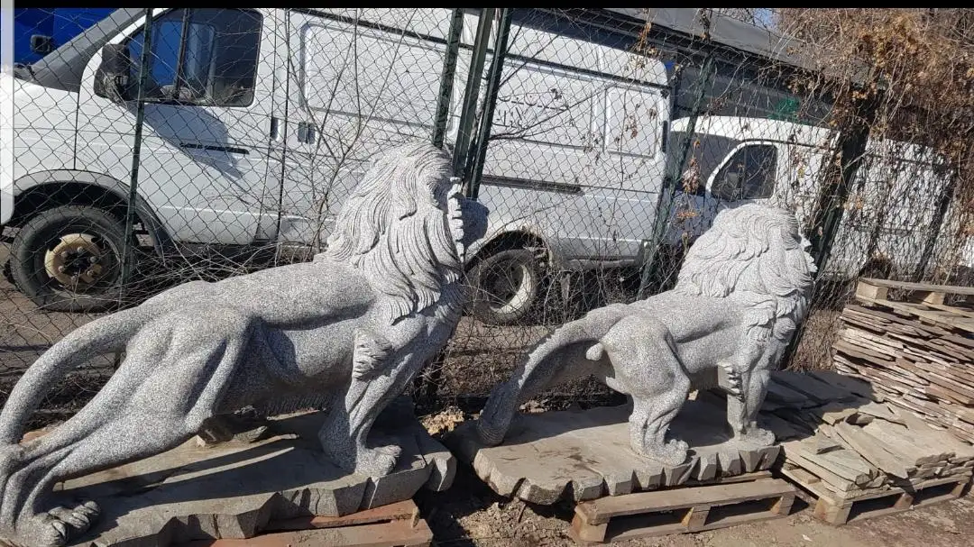 Продам скульптуры львов, фотография 1