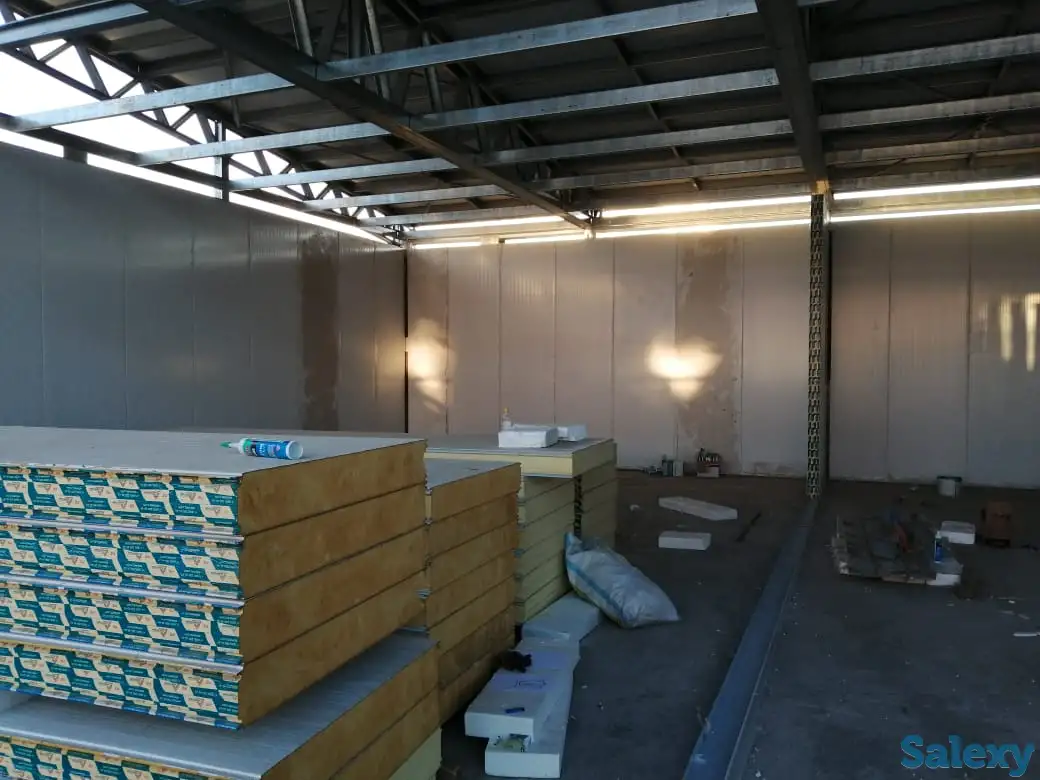 Монтаж холодильных помещений и сэндвич панелей, фотография 2