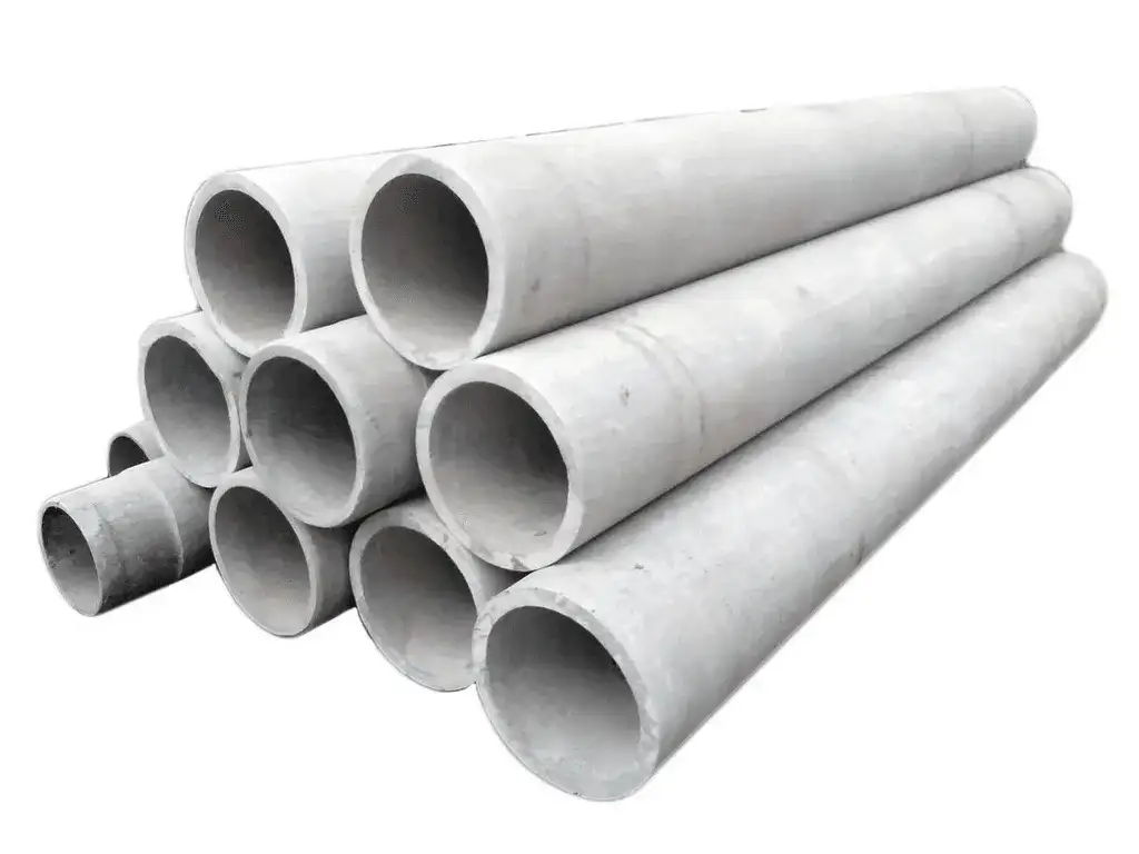 Труба хризотилцементная асбестоцементная, Размер: 200х9х5 мм; 400х10х3,95 мм; 300х15х4 мм, фотография 1