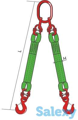 Строп текстильный двухветвевой 2СТ, фотография 3