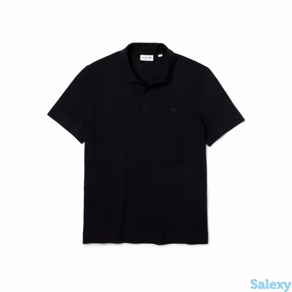 Мужская рубашка поло lacoste regular fit из легкой дышащей ткани, фотография 1