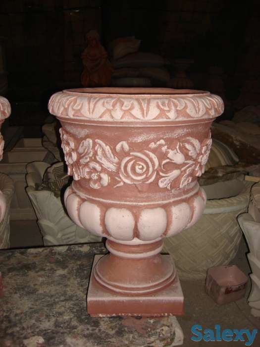 вазоны уличные бетонные, фотография 7