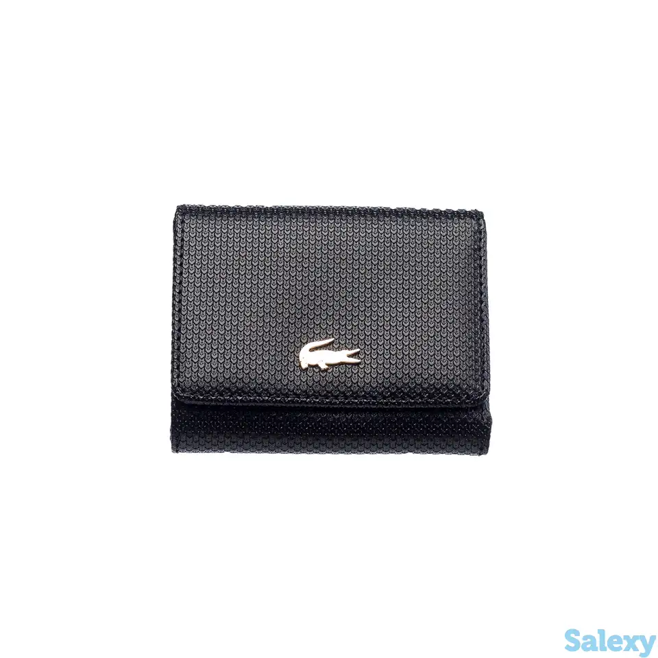 Маленький женский кошелек lacoste trifold, фотография 1