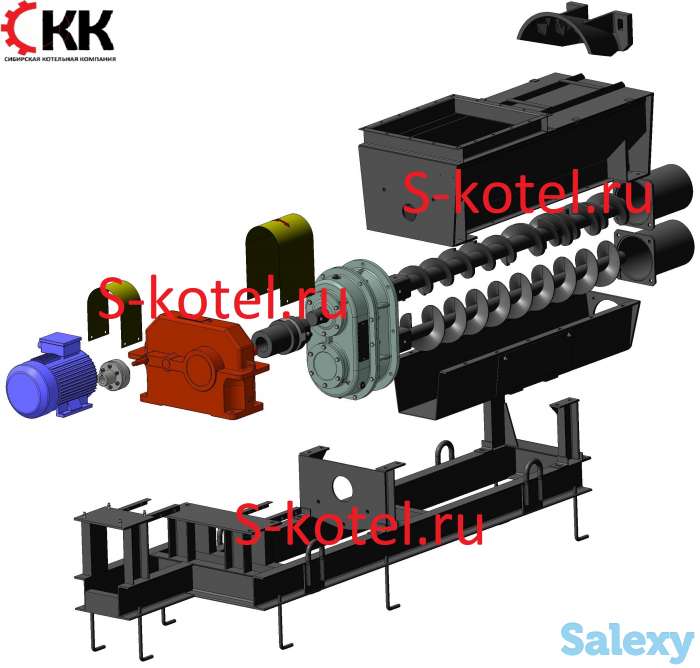 Винтовая дробилка-грохот ВДГ-10 и запасные части, фотография 2