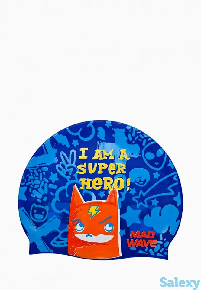 Шапочка для плавания madwave, фотография 1