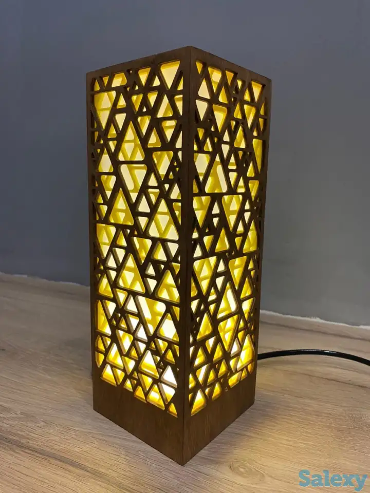 Желтый Интерьерный светильник - ночник, фотография 1